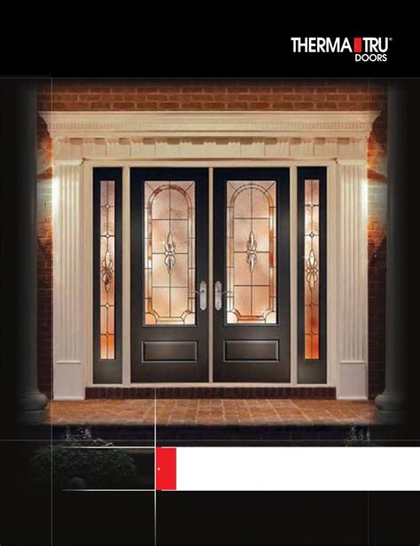 therma tru fiberglass doors|therma tru fiberglass door catalog.